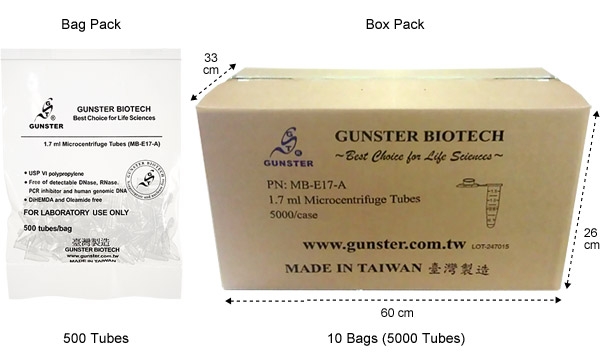 میکروتیوب 1/5 میلی لیتر DNase, RNase Free