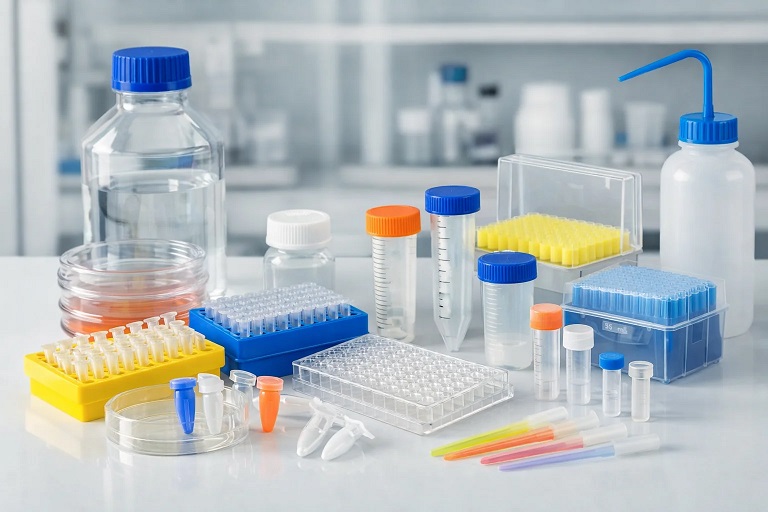 ظروف پلاستیکی مصرفی آزمایشگاهی